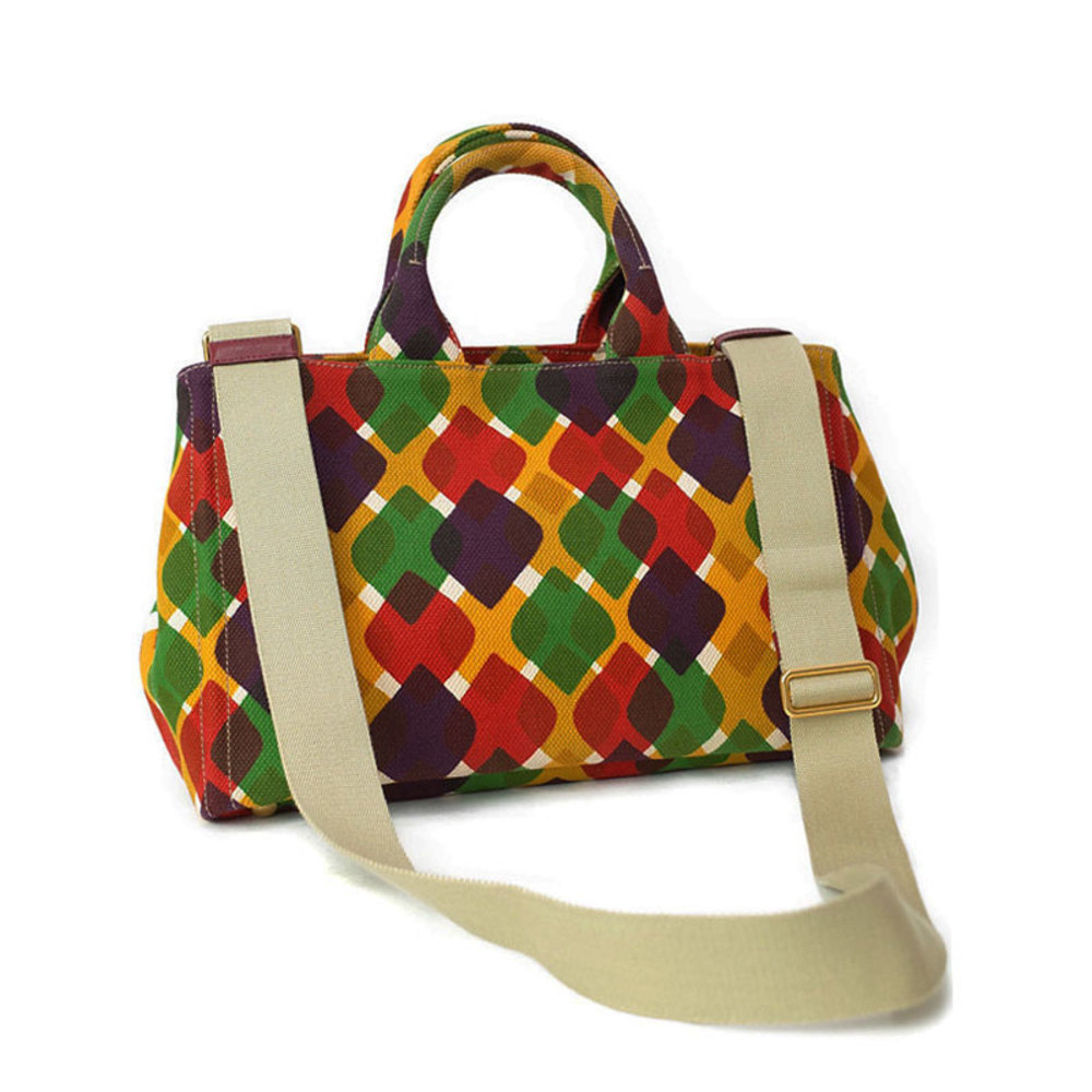Prada Kanapa Tote Bag Multi Color - Picture 2 of 5